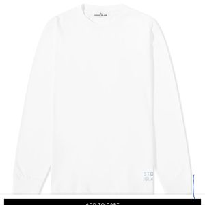 Stone island  logo longsleeve tshirt